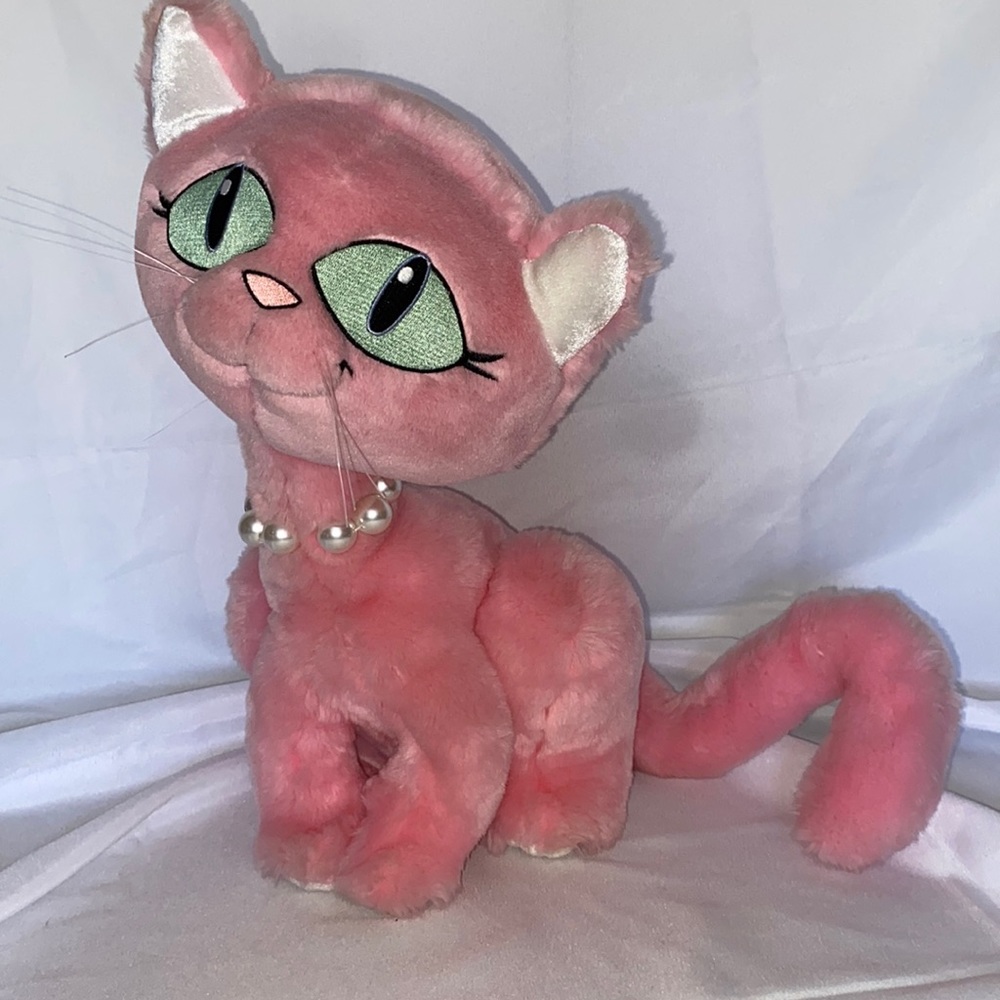 Little Brownie Originals Pink Cat with Pearls